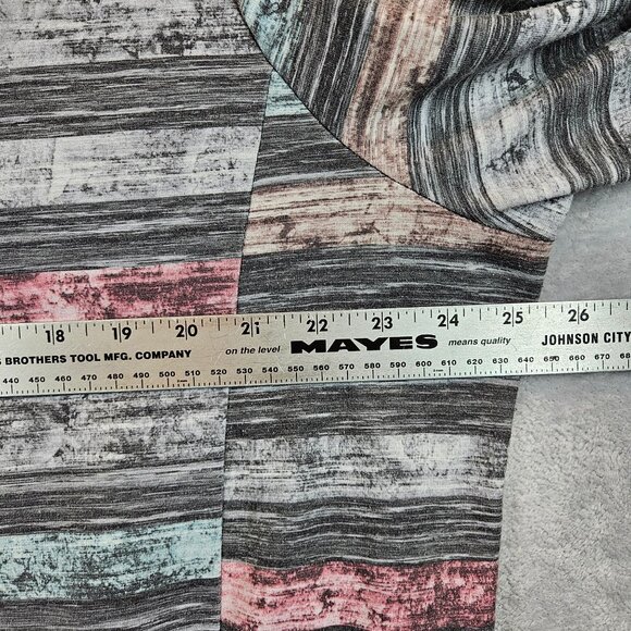 CJ Banks Womens 2X Striped Pullover Tunic Top With Half-Zip Neck Pockets casual - Picture 4 of 15